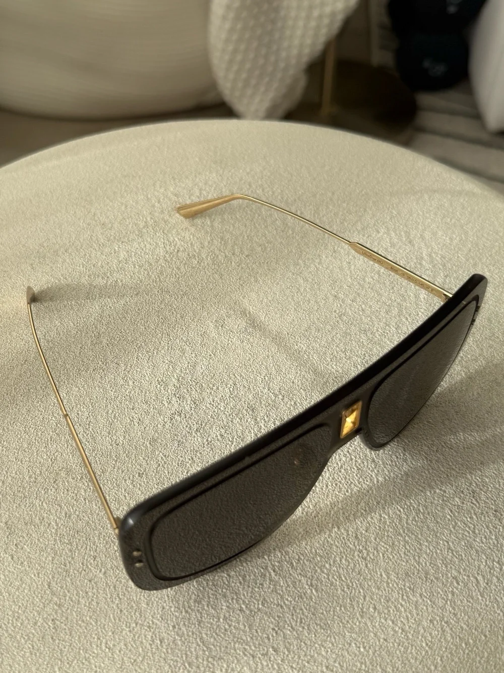 Christian Dior Brown Gradient Shield Sunglasses